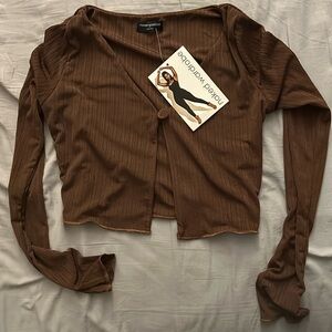 NWT Naked Wardrobe Crop Top.